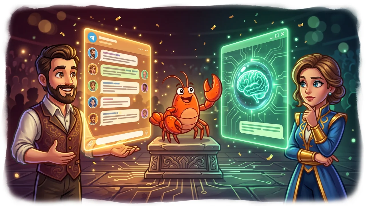 TeleClaw против Telegram-бота ChatGPT: что выбрать в 2026 году?