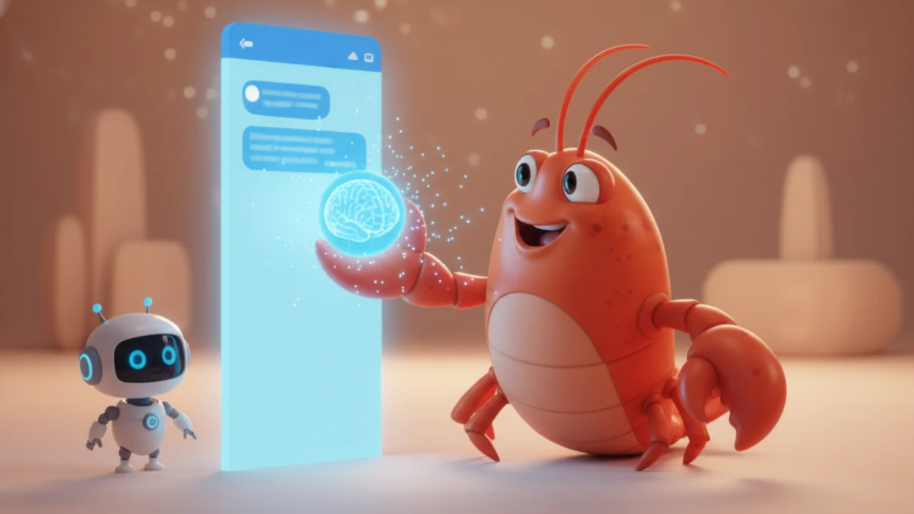 TeleClaw AI bot in Telegram group knowledge base connected